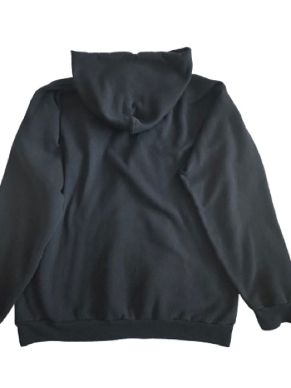 Disney by Hanes Man L Black Hoodie with Mickey Graphic Long Sleeves Cotton Blend - Picture 5 of 10